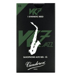 Anche Synthétique Vandoren VK1 Pour Saxophone Alto - Force 55, Matériau Composite Fibré - Pour Style Classique, Fabriqué En France