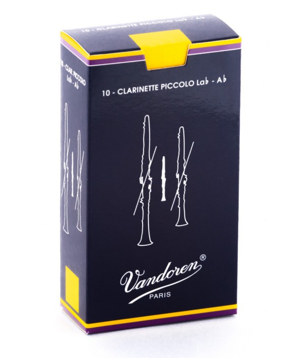 Boite de 10 anches Vandoren Traditionnelles pour Clarinette Sib